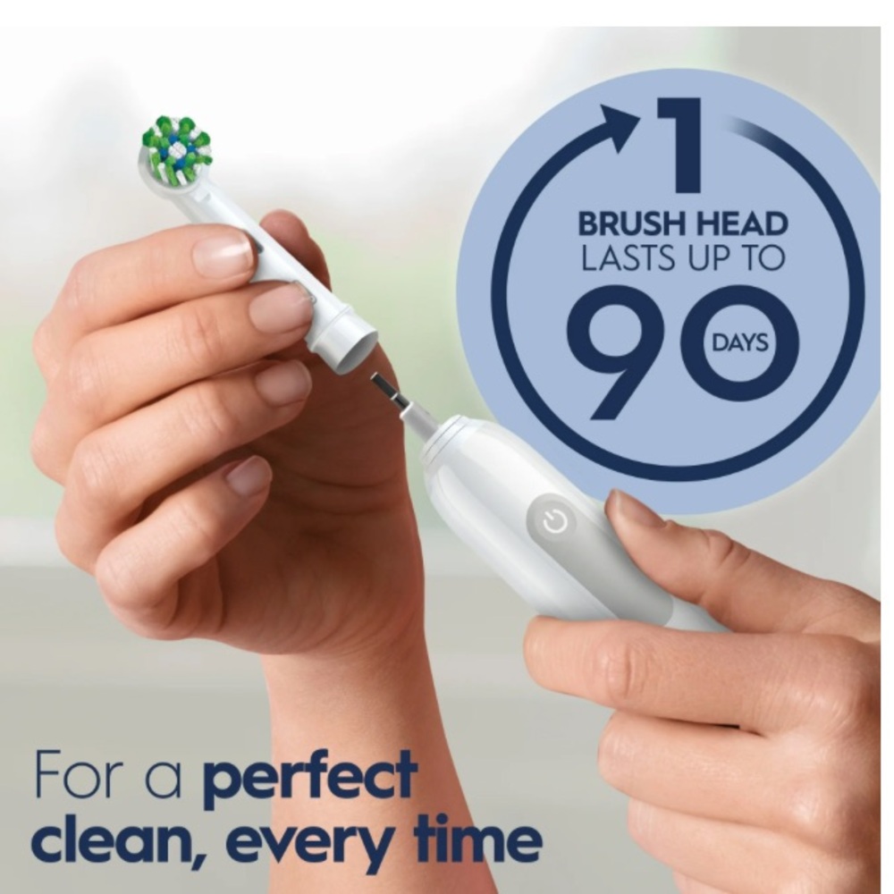 NIB Oral-B Pro 1000 Rechargeable Toothbrush, White ( 20 available ) - Picture 5 of 7